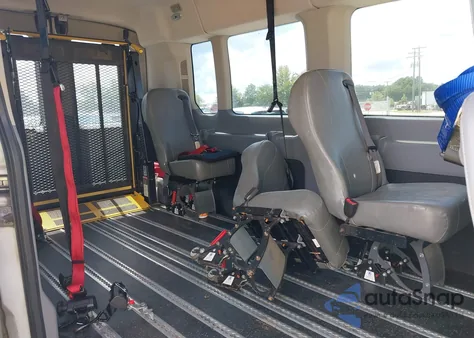 2018 Ford Transit-350 Xl z USA, uszkodzony, nr VIN 1FDZX2CM9JKA81191